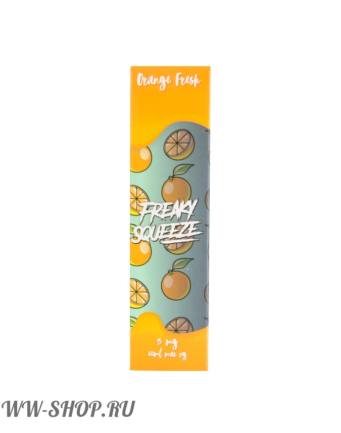 жидкость freaky squeeze- orange fresh 60 мл 3 мг Муром